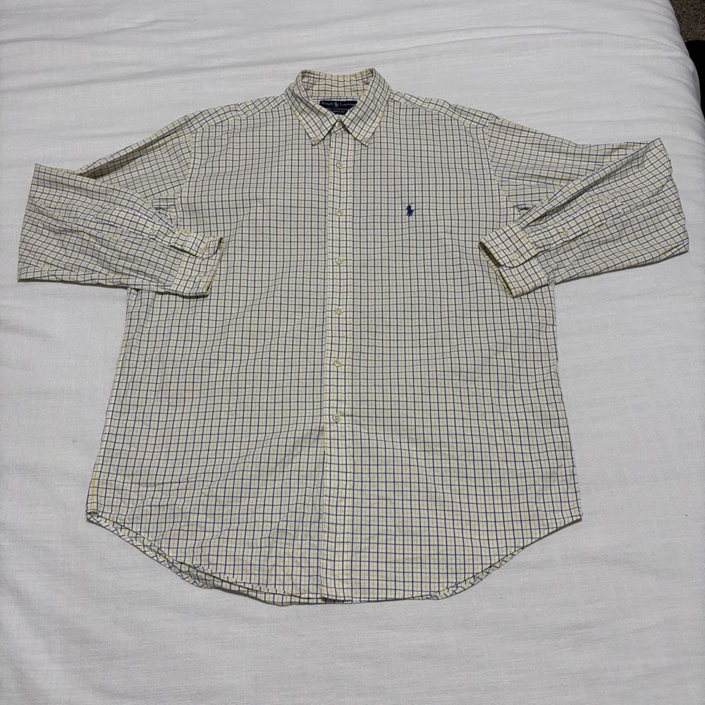 Men’s Ralph Lauren Classic Fit Long Sleeve Button Down Shirt